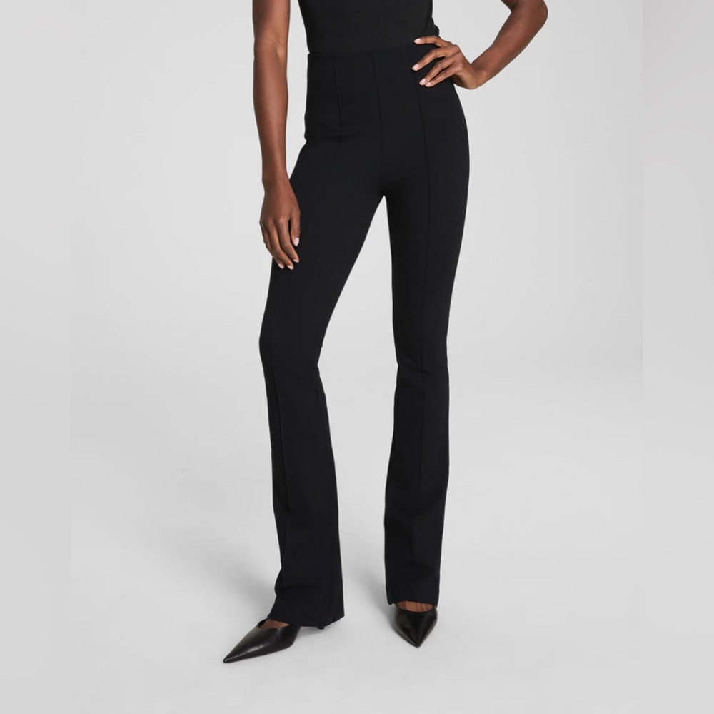 SPANX Ponte Micro Flare Pant Classic Black Size 2XT